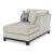 Maxon Place Fabric U-Shaped 3-Piece Sectional Sofa w/Left Chaise