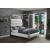 Encore Faux Leather Canopy Bed