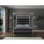 Encore Faux Leather King Size Canopy Bed