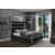 Encore Faux Leather Queen Size Canopy Bed
