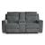 Barnsana Polyester Power Reclining Loveseat w/Console
