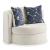 Padova Polyester Swivel Accent Chair