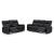 Axtellton Polyester/PU Power Reclining Living Room Set