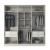 Eldridge 4-Drawer He/She Freestanding Armoire 
