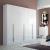 Eldridge 4-Drawer He/She Freestanding Armoire 