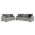 Deakin Polyester Living Room Set