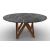 Cartesio Wood/Ceramic Round Dining Table