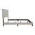 Boyd Fabric Upholstered Bed w/Nailhead Trim, Full Size