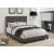 Boyd Fabric Upholstered Bed w/Nailhead Trim, Twin Size