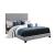 Boyd Fabric Upholstered Bed w/Nailhead Trim, Eastern King Size