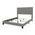 Boyd Fabric Upholstered Bed w/Nailhead Trim, Full Size