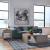 Corso Modern Faux Concrete & Wood Coffee Table Set