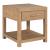 Corso Rectangular Faux Concrete/Wood End Table w/Drawer