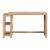 Corso Modern 3-Piece Console Bar Table Set - Natural & Concrete