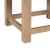 Corso Polyester/Wood Console Stool