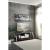 Tioga Wood/Stainless Steel TV Stand