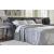 Biddeford 2-Piece Polyester L-Shaped Sectional Sleeper w/Right Arm Chaise Facing