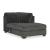 Biddeford 2-Piece Polyester L-Shaped Sectional Sleeper w/Right Arm Chaise Facing