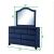 Maya Velvet/Wood Regular Bedroom Set