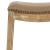 Elmo Bonded Leather Counter Stool, Weathered Smoke Legs