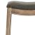 Elmo Bonded Leather Counter Stool, Weathered Smoke Legs
