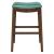 Elmo Bonded Leather Bar Stool, Cinnamon Legs