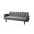 Sommer Tufted Fabric Sofa Bed
