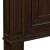 Big Valley Rustic Wood Mansion Panel Bed | Brownstone Finish