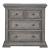 Big Valley Wood Bedside Chest w/Charging Station & 3 Drawers