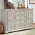 Big Valley Wood Dresser w/2 Doors & 6 Drawers