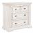 Big Valley Wood Bedside Chest w/Charging Station & 3 Drawers