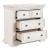 Big Valley Wood Bedside Chest w/Charging Station & 3 Drawers