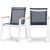 Nizuc Outdoor Patio Mesh Waterproof Fabric Dining Arm Chair with Aluminum Frame