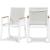 Nizuc Outdoor Patio Mesh Waterproof Fabric Dining Arm Chair with Aluminum Frame