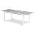 Nizuc Outdoor Patio Extendable Dining Table with Aluminum Frame