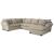 Fletcher Fabric U-Shaped Sectional Sofa
