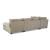 Fletcher Fabric U-Shaped Sectional Sofa