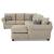 Fletcher Fabric U-Shaped Sectional Sofa