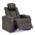 Fyne-Dyme Polyester/PU Power Reclining Chair w/Ambient Blue LED Lighting