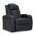 Fyne-Dyme Polyester/PU Power Reclining Chair w/Ambient Blue LED Lighting