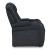 Fyne-Dyme Polyester/PU Power Reclining Chair w/Ambient Blue LED Lighting