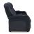 Fyne-Dyme Polyester/PU Power Reclining Sofa w/Ambient Blue LED Lighting