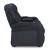 Fyne-Dyme Polyester/PU Power Reclining Loveseat w/Ambient Blue LED Lighting