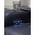 Fyne-Dyme Polyester/PU Power Reclining Living Room Set w/Ambient Blue LED Lighting