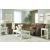 Partymate 2-Piece Faux Leather L-Shaped Reclining Sectional Sofa w/Console