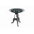 Modern Classics Gear Round Glass/Metal End Table