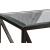 Arista Rectangular Metal/Glass Top Cocktail Table w/Casters