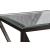 Arista Metal & Glass Cocktail Table Set with Casters