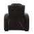 Party Time Leatherette Power Recliner w/Headrest