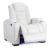 Party Time Leatherette Power Recliner w/Headrest